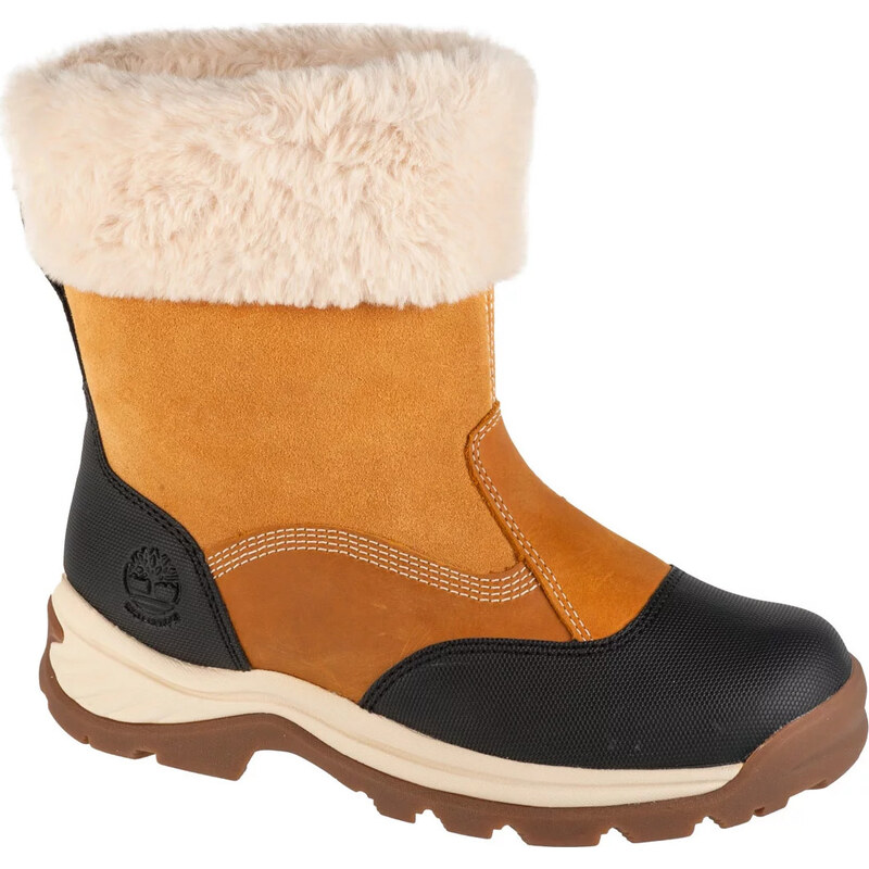 Světle hnědé dámské sněhule Timberland White Ledge Pullon WP Hnědá 102567624