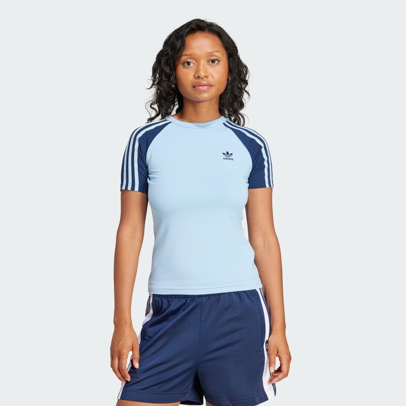 Adidas Tričko Adicolor 3-Stripes Raglan Slim 115721003