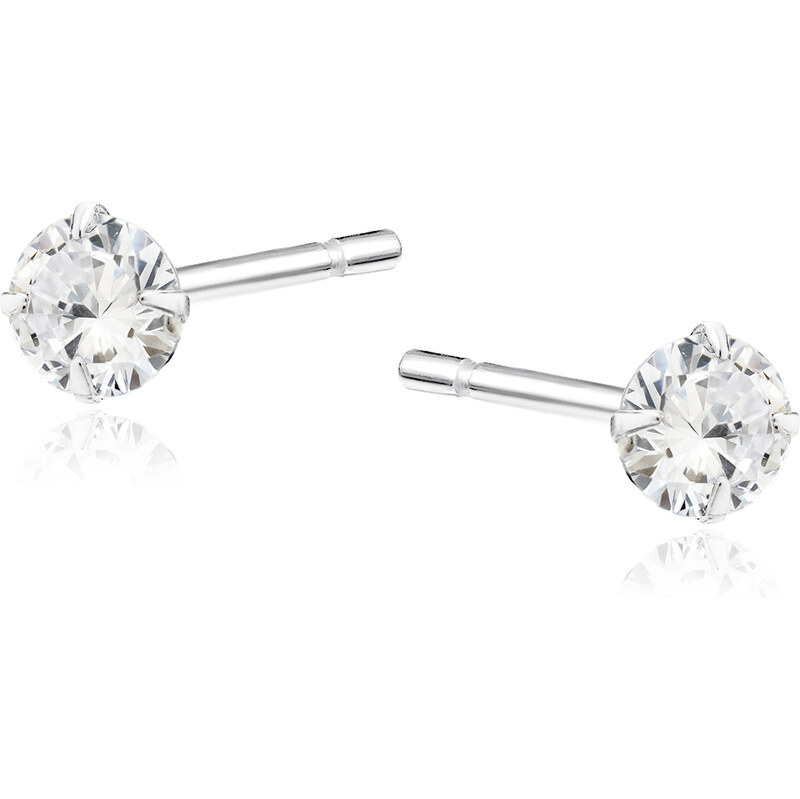 Olivie Stříbrné náušnice 4mm SEN 3308
