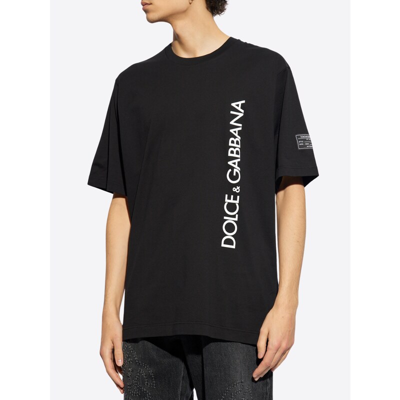 DOLCE & GABBANA Logo Black tričko