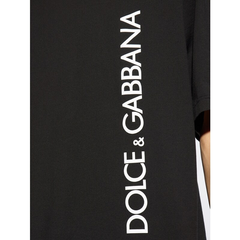 DOLCE & GABBANA Logo Black tričko