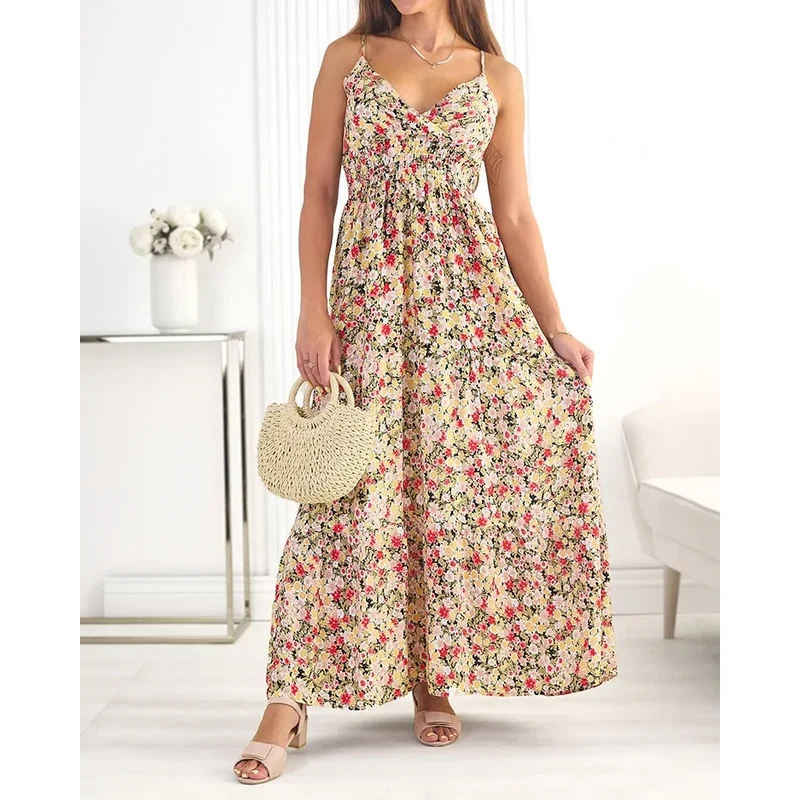 Resti Womens cotton midi dress