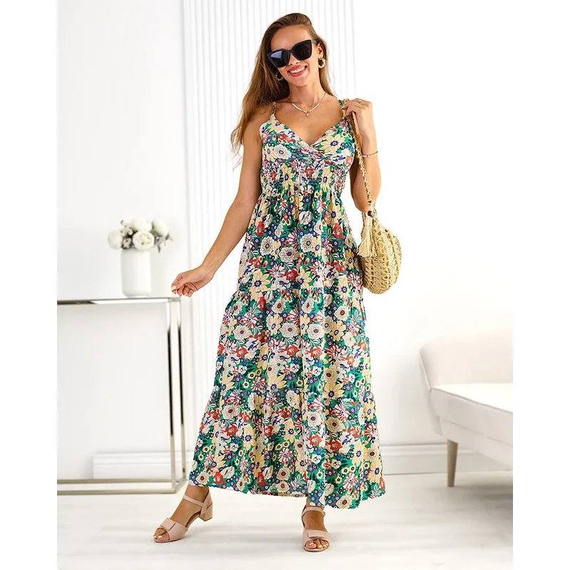 Resti Cotton womens midi dress