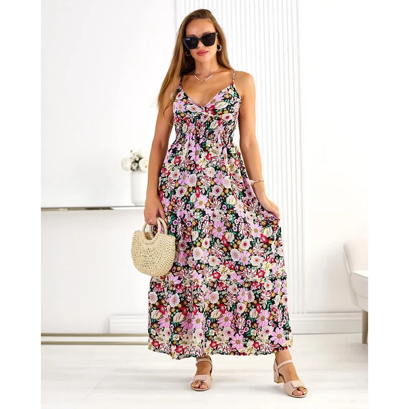 Resti Cotton womens midi dress