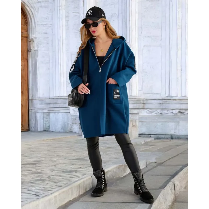 Resti Womens Jacket ala coat to the knees 108165362