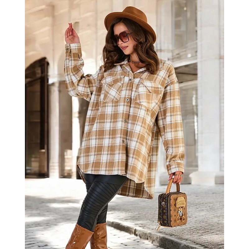 Resti Womens Cotton Shirt Coat