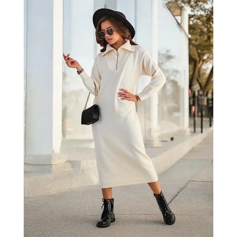 Resti Womens long sweater dress