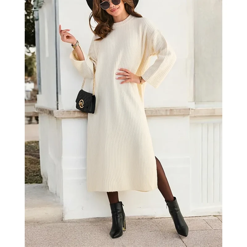 Resti Womens long sweater dress