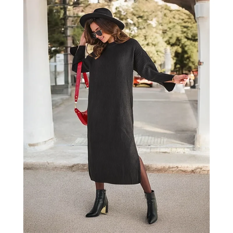 Resti Womens long sweater dress