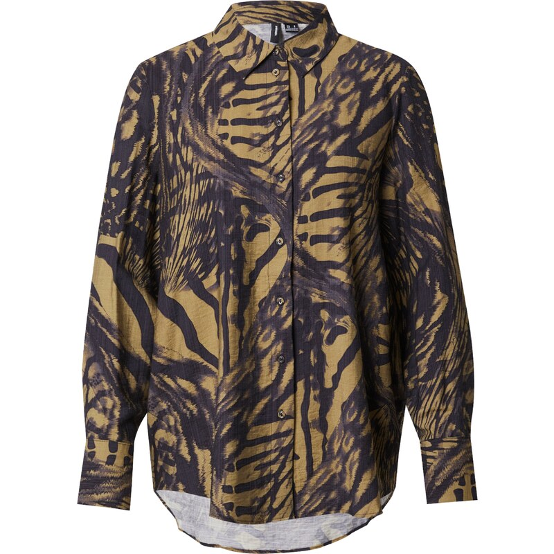 VERO MODA Halenka VMJOSS IBEN antracitová / khaki 105468040