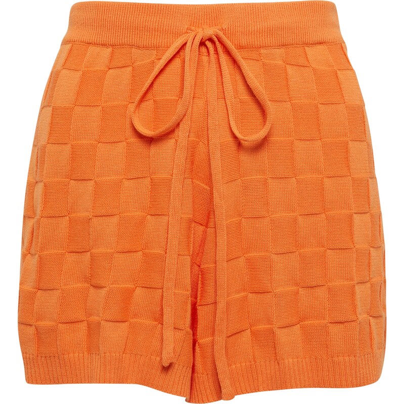 Sável Kalhoty COLBY KNIT SHORTS oranžová 104255227