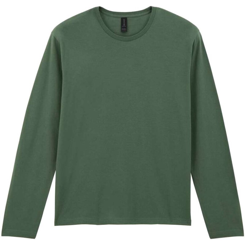 Gildan Unisex bavlněné tričko s dlouhými rukávy Softstyle –