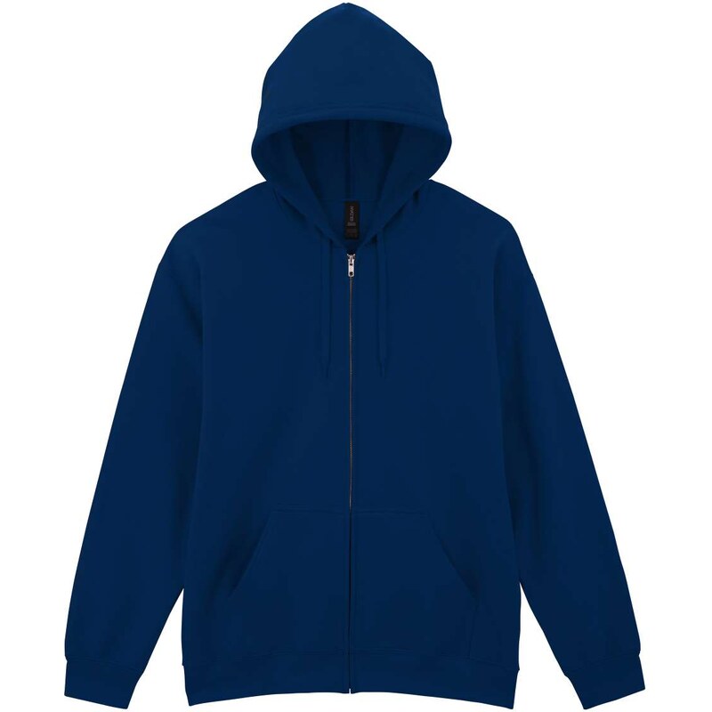 Gildan Pánská mikina na zip Midweight –
