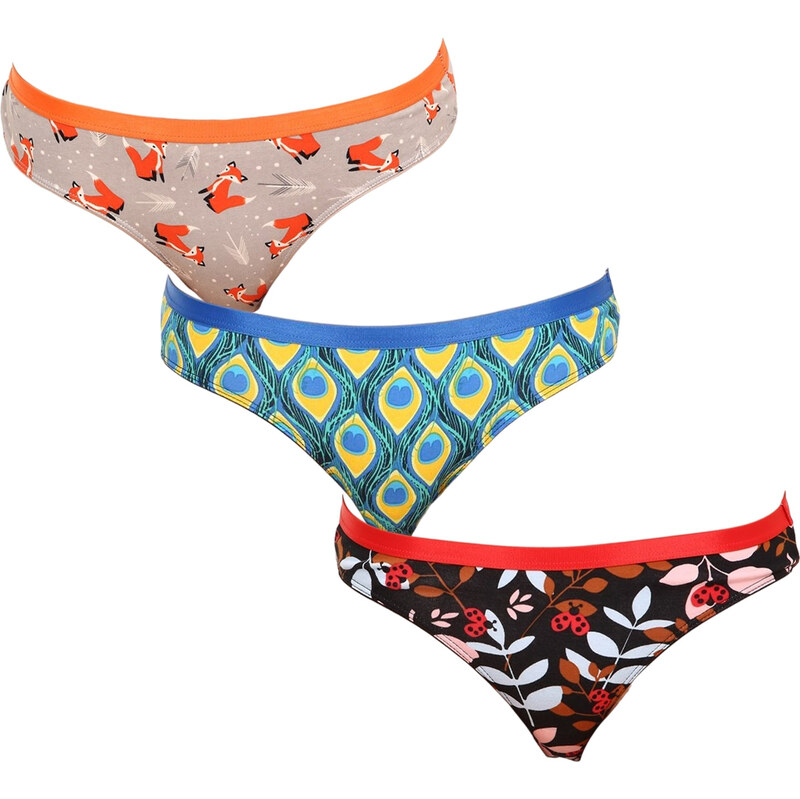 3PACK veselé dámské kalhotky Dedoles (GMFB013546) 102654815