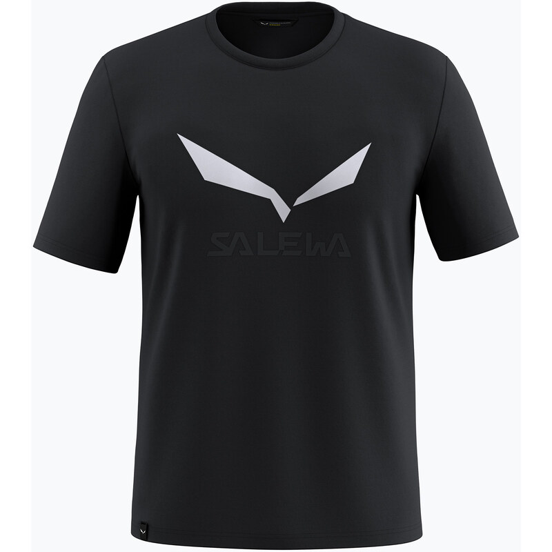 Pánské trekingové tričko Salewa Solidlogo Dry black out