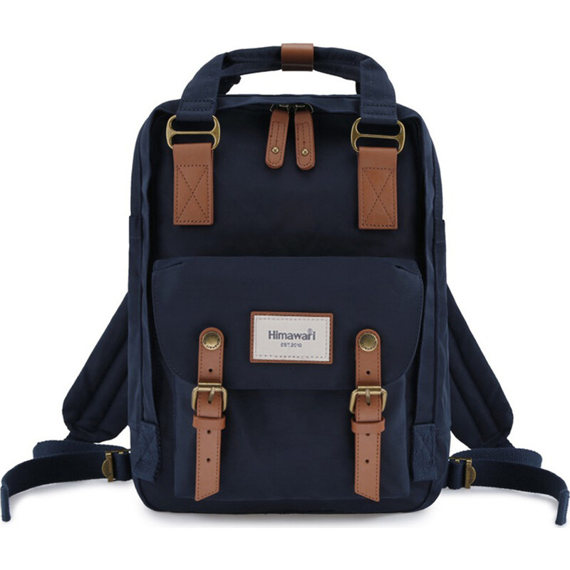 BASIC Himawari Tmavě modrý stylový batoh s přihrádkou na notebook 102615925