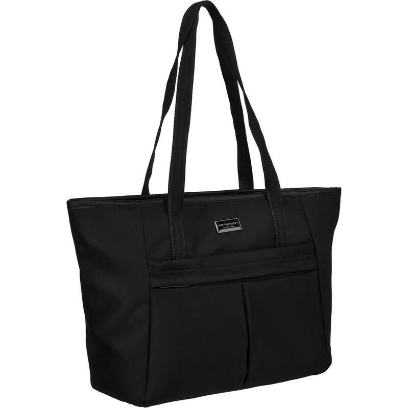 Peterson Černá dámská prostorná shopper kabelka 102615933