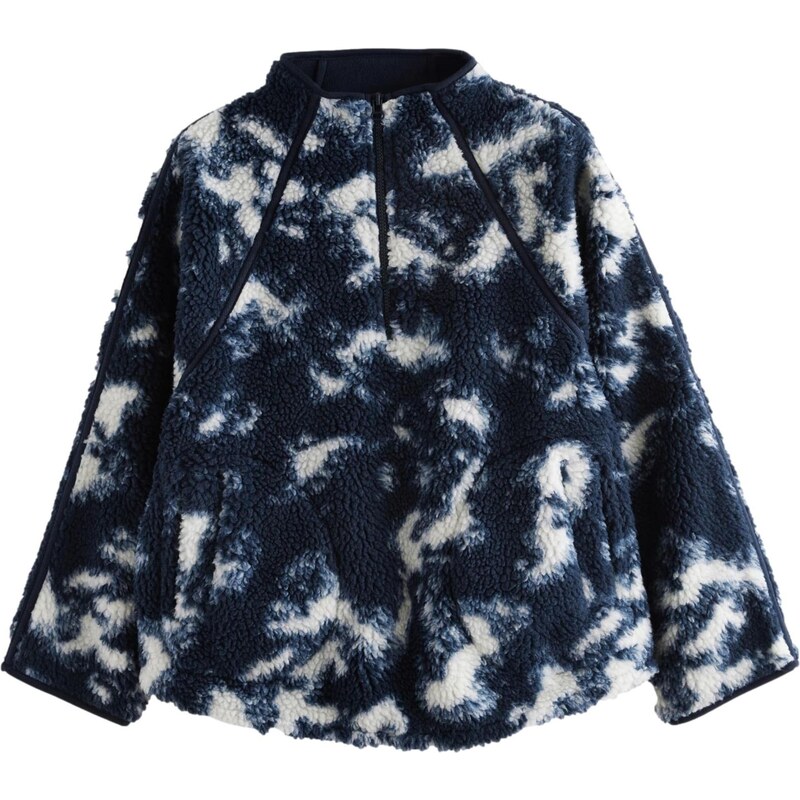 Next Mikina námořnická modř / bílá 114525337