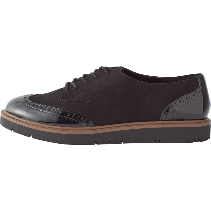 Next Šněrovací boty Forever Comfort černá 114784392