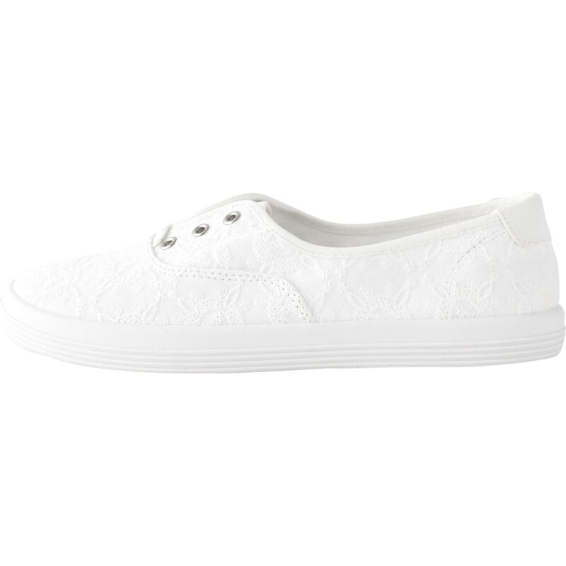 Next Slip on boty bílá