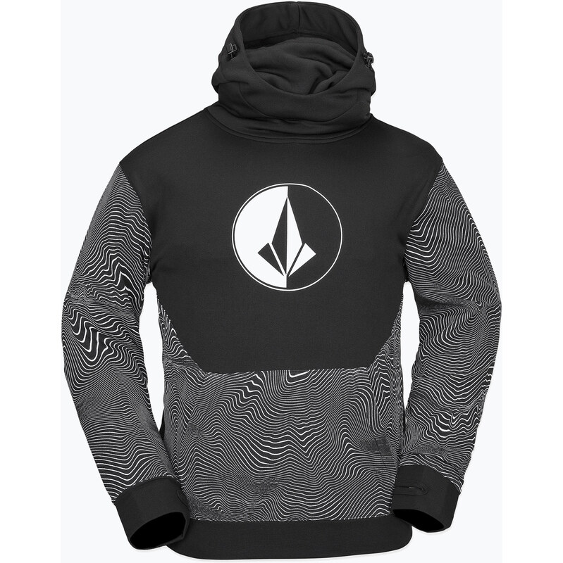 Pánská snowboardová mikina Volcom Hydro Riding Hoodie black