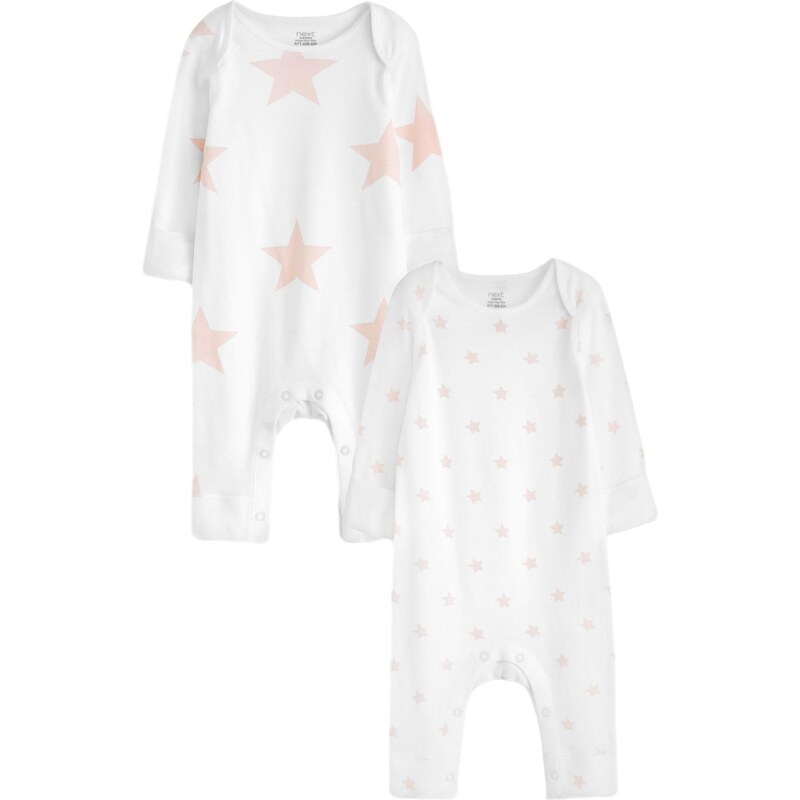 Next Dupačky/body pink / bílá
