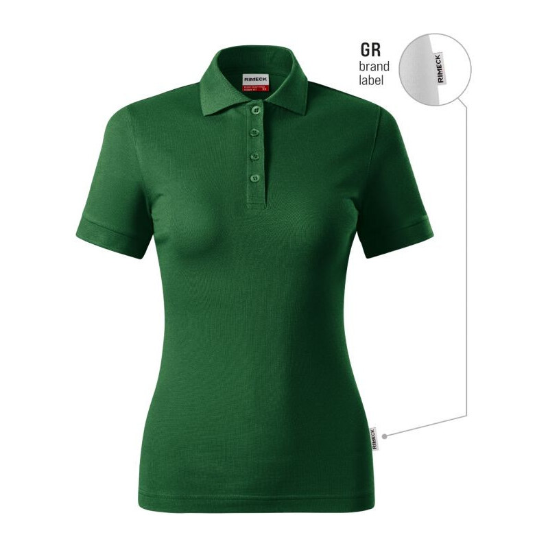 Malfini Resist Heavy Polo Shirt W MLI-R21GR Bottle green 06