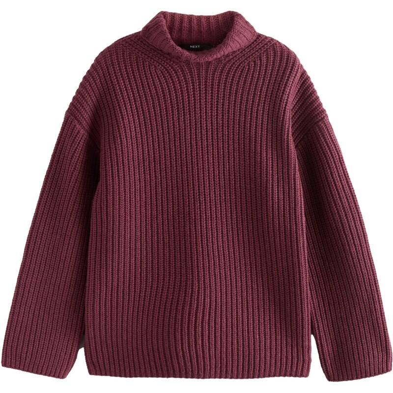 Next Svetr burgundská červeň