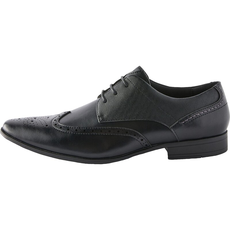 Next Šněrovací boty Brogues černá
