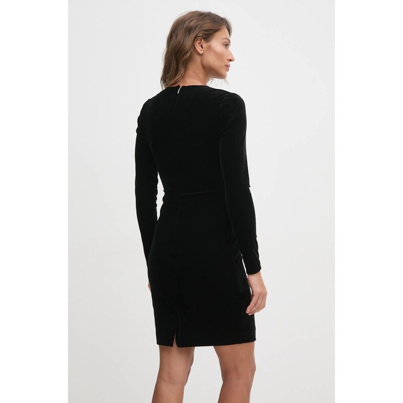 Velurové šaty Calvin Klein