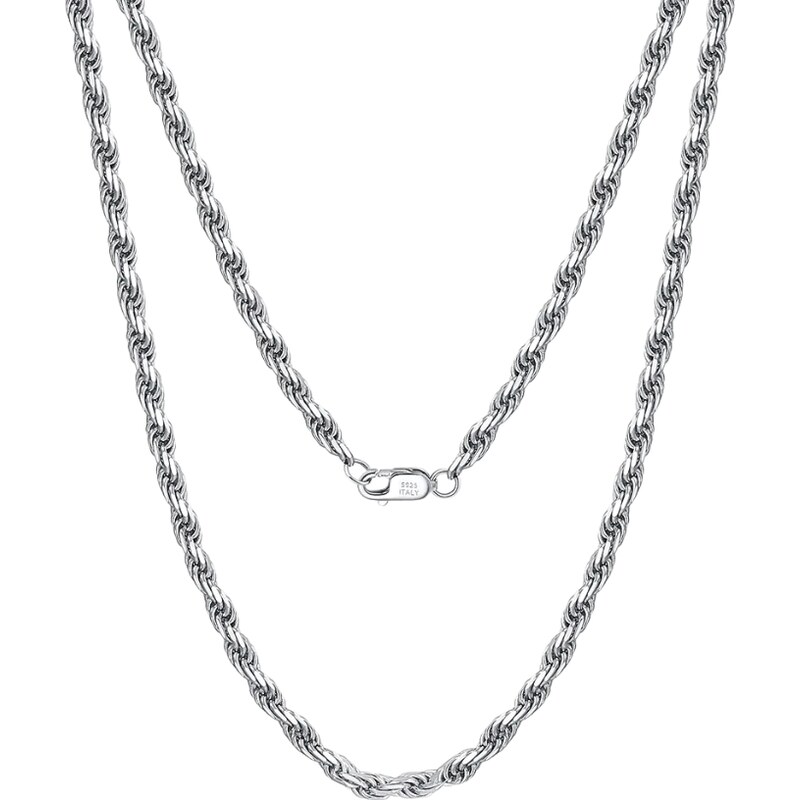 MAJYA Stříbrný řetízek RIDLEY 45 cm | šířka 3,3 mm 11357 102643711