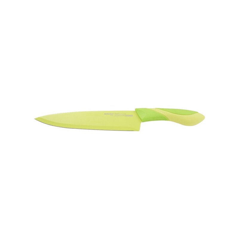 Nůž nepřilnavý kuchařský 20 cm zelená BERGNER BG-4071zele