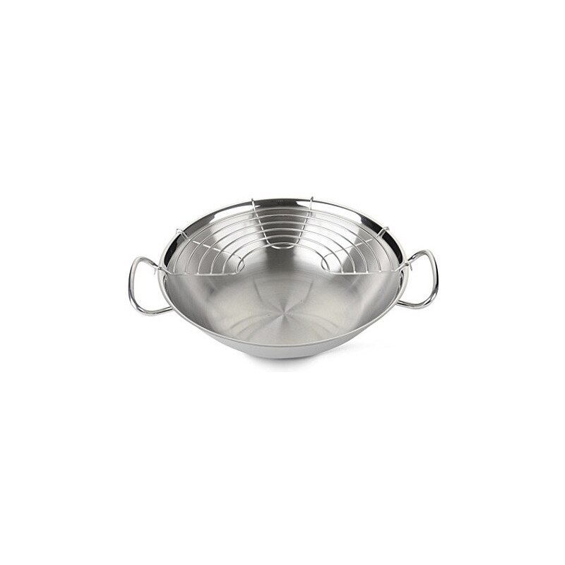 Wok s kovovou poklicí 35 cm Original - profi collection FISSLER FS-8482335