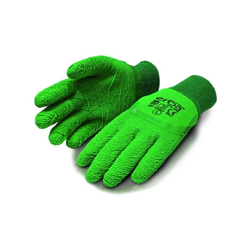Zahradní rukavice M bavlněné potažené latexem ERBA ER-55079