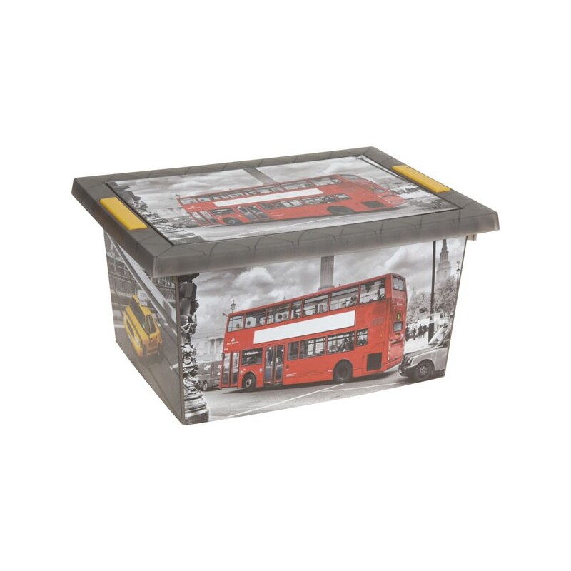 Úložný box s klip víkem plastový 40x30x20 cm DOUBLE-DECKER ProGarden KO-Y54970090
