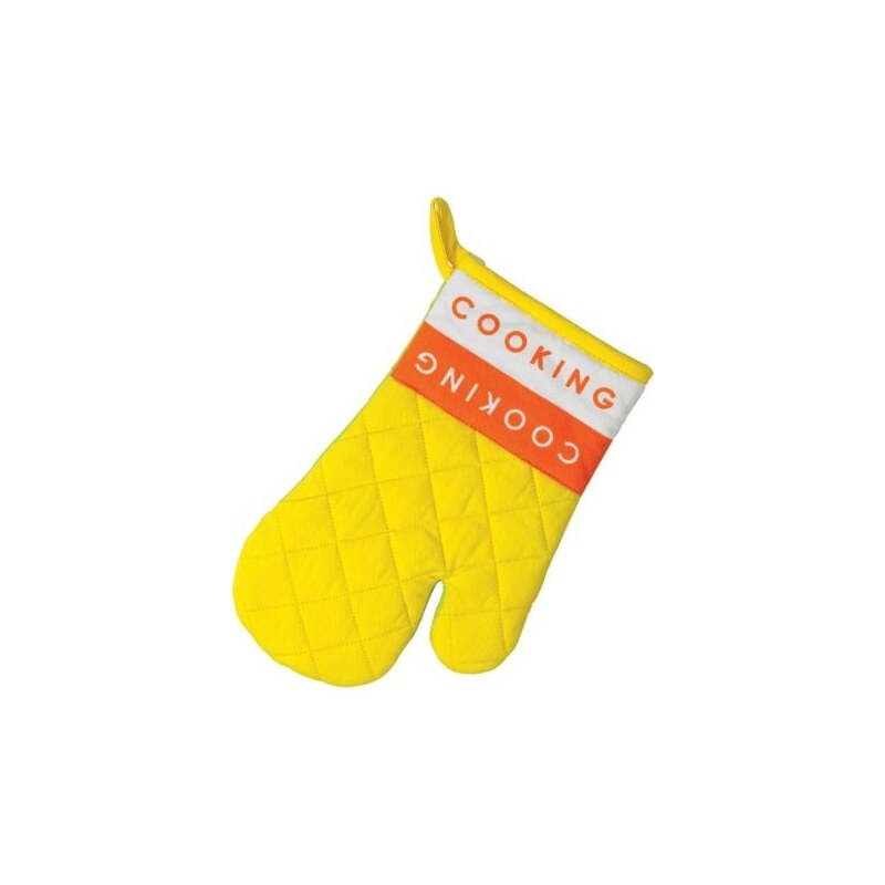 Chňapka rukavice MADLENE 28x18 cm žlutá KELA KL-11324