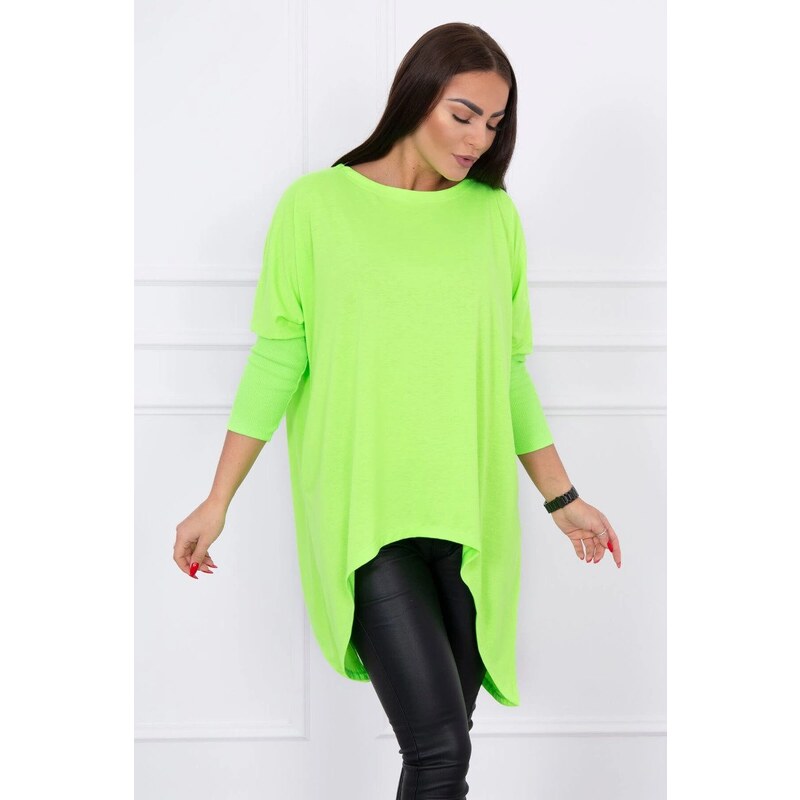 Kesi Halenka oversize zelené neonové barvy