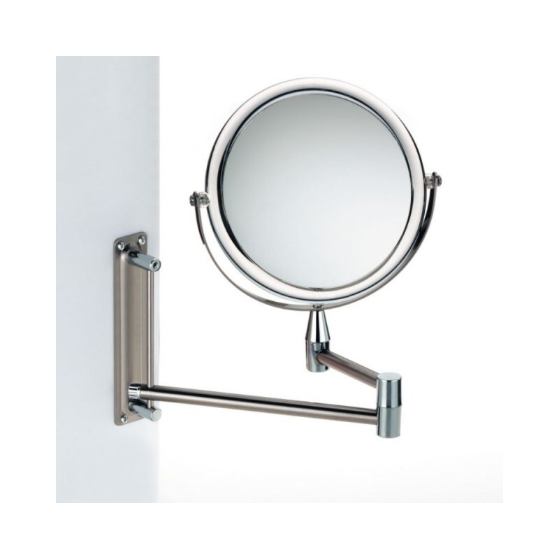 Nástěnné zrcadlo GRAZIA, acryl/ kov 3xzvětšující KELA KL-20721
