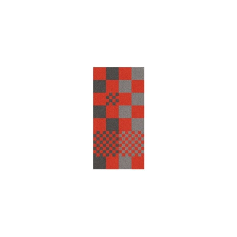 Osuška LADESSA, 100% bavlna, červená kostka 70x140cm KELA KL-22202