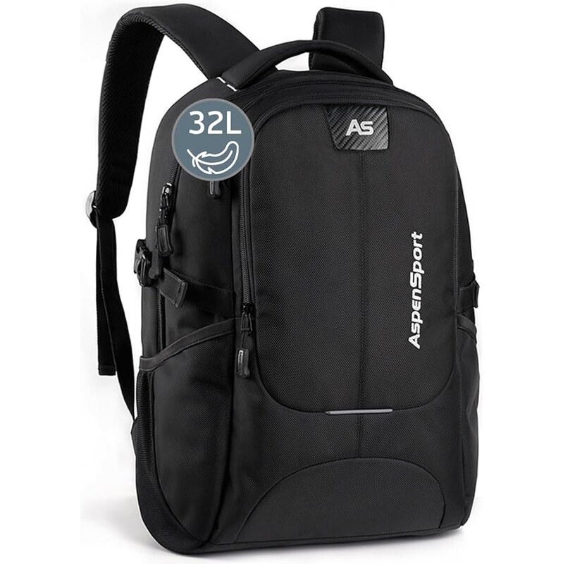 Batoh Aspensport Backpack 32 L Black černá