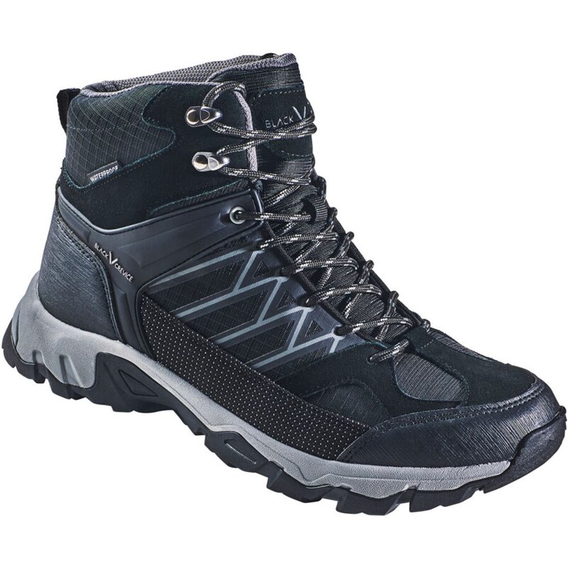Trekové boty Black Crevice Men Trekking High Waterproof Black 43