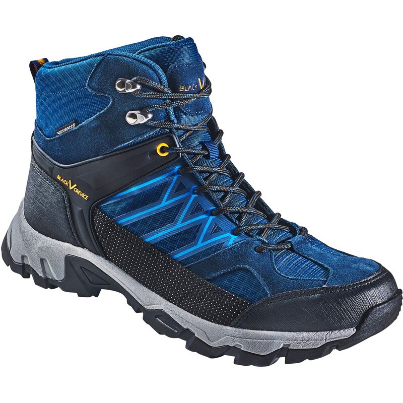Trekové boty Black Crevice Men Trekking High Waterproof Blue