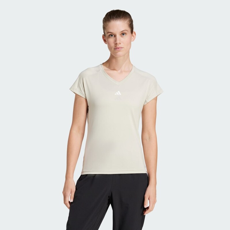Adidas Tričko AEROREADY Train Essentials Minimal Branding V-Neck 103173053