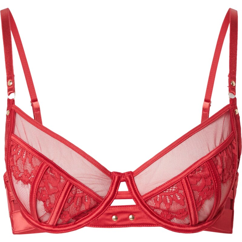 Hunkemöller Podprsenka Sable Uf červená