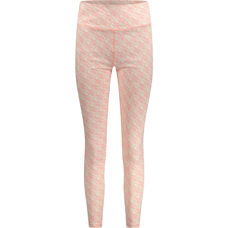 Růžové legíny GUESS JEANS