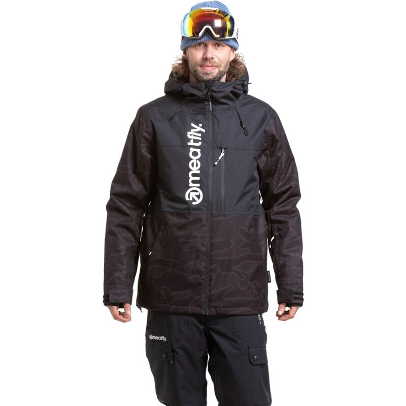 Pánská SNB & SKI bunda Meatfly Manifold černá