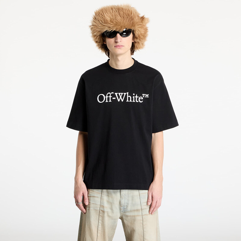 Tričko Off-White Big Bookish Skate S/S Tee Black White M