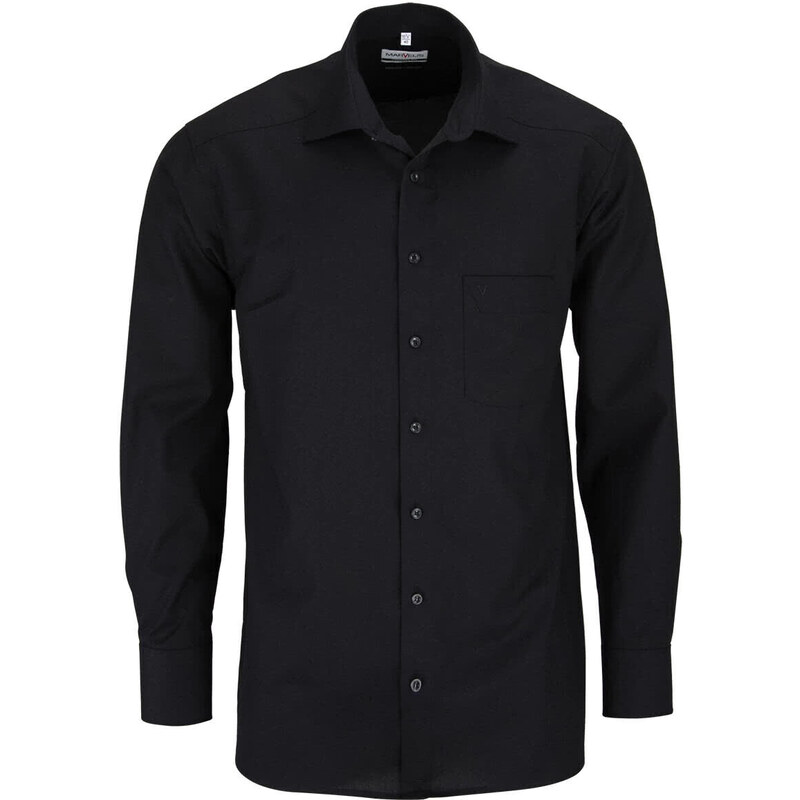 Marvelis Comfort Fit pánská košile dlouhý rukáv 100 % popelín