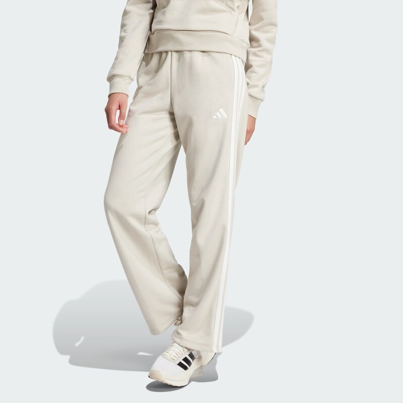Adidas Kalhoty Essentials 3-Stripes Open Hem French Terry