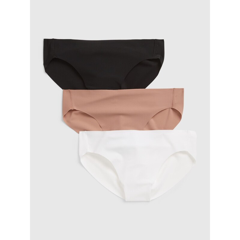 GAP Kalhotky no-show bikini, 3ks - Dámské 107049353
